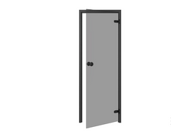 Дверь для сауны, Trendline black, Осина 70x190