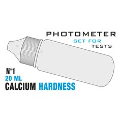 Рідина Water-I.D. Calcium Hardness 1 (Кальцієва жорсткість 0 - 500 мг/л) 20 мл/уп PoolLab