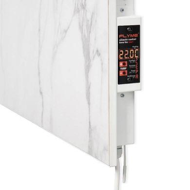 Керамическая панель отопления FLYME 600ТPW Белый мрамор