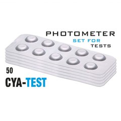 Таблетки Water-I.D.CYA-Test (Ціанурова кислота) (50 таб/уп.) (10таб/шт) Photometr/Comporator