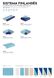 Кут зовнішній 17х17хR 6см (блакитний/т.синій) SISTEMA FINLANDES