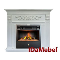 Каминокомплект IDaMebel Marseille Белый Etna SF05