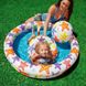 Дитячий надувний басейн з колом та м'ячем, Intex 59460