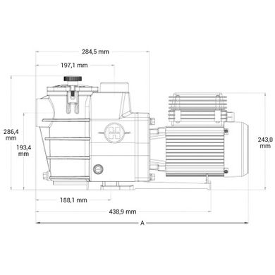 Насос Hayward Max Flo SP1806HW81 (220 В, 8 м3/год, 0.5 HP)