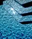Плівка ПВХ SUPRA мозаїка синя / Mosaic blue 165 cm, колір 1123/01, Elbtal Plastic