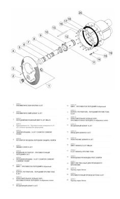 Лицевая панель противотечения V-Jet