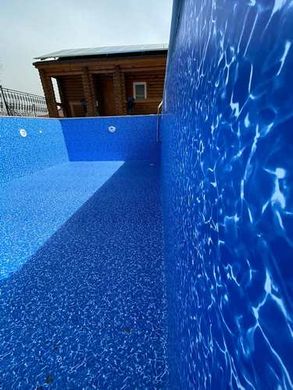 Мембрана синій мармур Pool Sparks Galit, 1.65м з лаковим покриттям, армована OgenFlex 327073444001