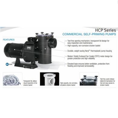 Насос Hayward HCP38453E1 KAP450 T1.B (380В, 66 м3/ч, 4.5HP)