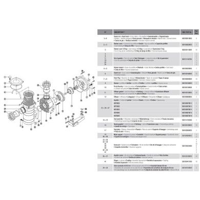 Насос Hayward HCP38453E1 KAP450 T1.B (380В, 66 м3/ч, 4.5HP)