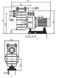 Насос Hayward HCP38453E1 KAP450 T1.B (380В, 66 м3/год, 4.5HP)