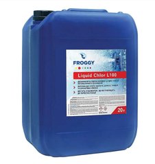 Жидкий хлор для бассейна для станции автоматического дозирования FROGGY "Liquid Chlor L100" 20 л