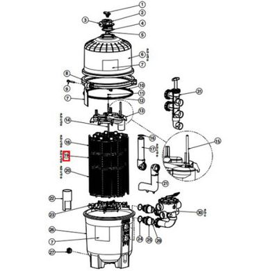 Фільтруючий елемент Hayward (DEX7200DA)