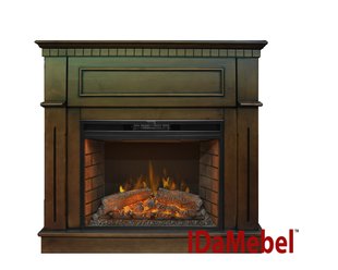 Каминокомплект IDaMebel Sorrento ольха Goodfire 26