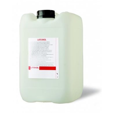 Высокоэластичная вододисперсионная добавка для цементных клеевых смесей LATEXCOL, 5 кг
