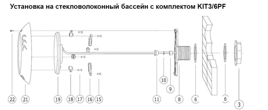 LED прожектор White, пластик, 36ВТ, 546 led Linex