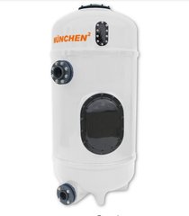Фильтрационный бак MÜNCHEN 800x1800мм (боковой вентиль, соединение DN80/DN65)