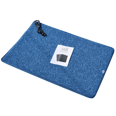 Инфракрасный коврик с подогревом LIFEX WC 50х80 | Синий