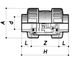 Обратный клапан СVD10 ПВХ (63 мм)