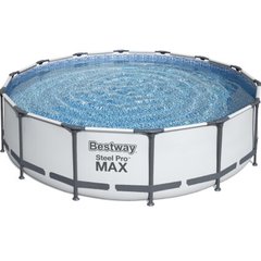 Каркасний басейн Bestway 56462 (549х122 см) з картриджним фільтром, сходами та захисним тентом