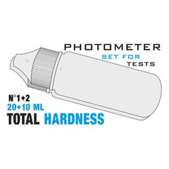 Жидкость набор Water-I.D.PL Total Hardness (Общая жесткость 0-500 мл) №1(20мл) & №2 (10 мл) PoolLab