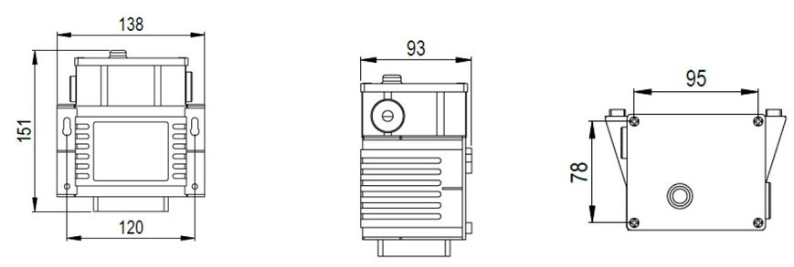 Трансформатор PG 50Вт/220-12В