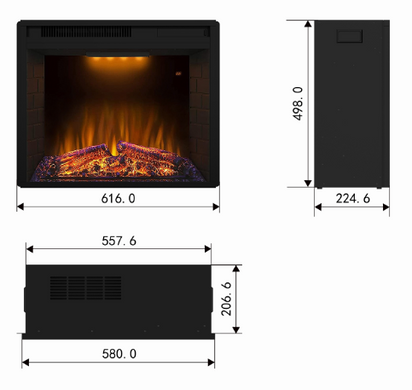 Электрокамин Royal Goodfire 23 LED