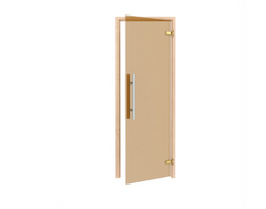 Двери для сауны, Premium, Bronze, Осина 70x190