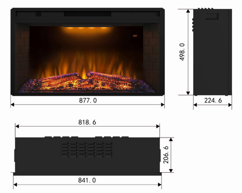 Электрокамин Royal Goodfire 33W LED