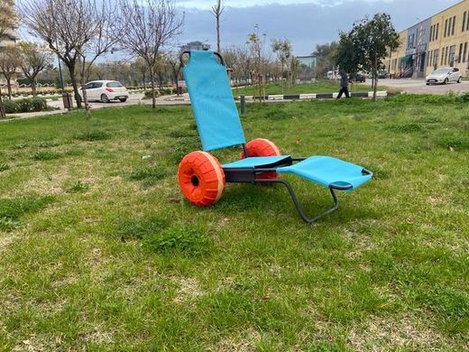 Пляжне крісло-шезлонг на 2 колеса, Beachstar