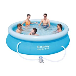 Надувний басейн Bestway 57270/57109 (305х76 см) з картриджним фільтром