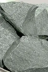 Камень Жадеит колотый (5-12 см) для бани и сауны, мешок 25 кг