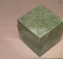 Камень Жадеит колотый (форма куба 7х7х7 см) для бани и сауны, ведро 10 кг