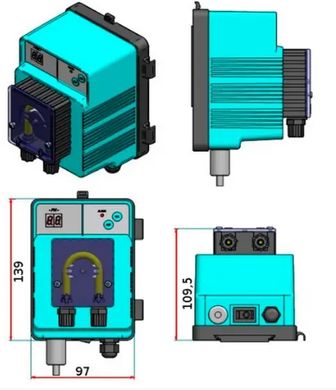 Дозирующая станция Microdos MP1SP-pH 1 л/ч