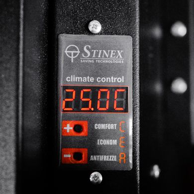 Обігрівач керамічний з терморегулятором Stinex PLC-T 500-1000/220 (4L) white
