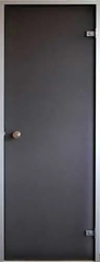Стеклянная дверь для хамама Classic 70/200 матовая бронза