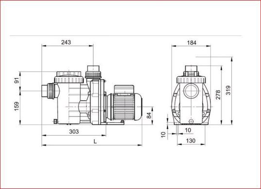 Насос Win Home8 0.40 кВт 220V