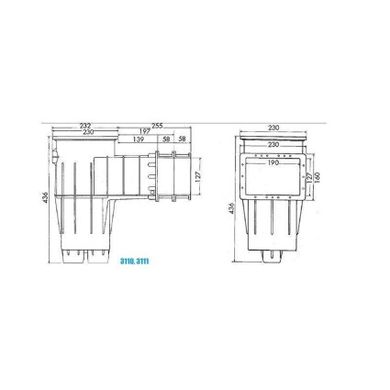 Скіммер Hayward 3111LG Premiun Standart під лайнер