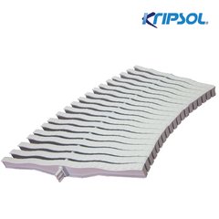 Грати переливного лотка, KRIPSOL Curved 20, висота 20 мм, ширина 195 мм