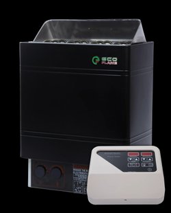 Электрокаменка для сауны и бани EcoFlame AMC 90-D 9 кВт + пульт CON4