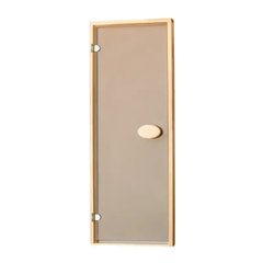Дверь для сауны стандартная, матовые 70*190 см 6 мм