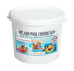 Активный шок хлор в гранулах для регулярной дезинфекции воды в бассейне Сплеш 5 кг
