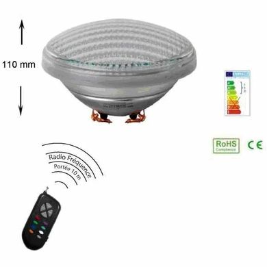 Лампа світлодіодна Aquaviva GAS PAR56-360 LED SMD White Warm