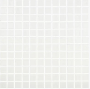 Мозаика стеклянная Vidrepur Blanco 25x25 mm