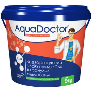 Хлор AquaDoctor C-60 5 кг. у гранулах