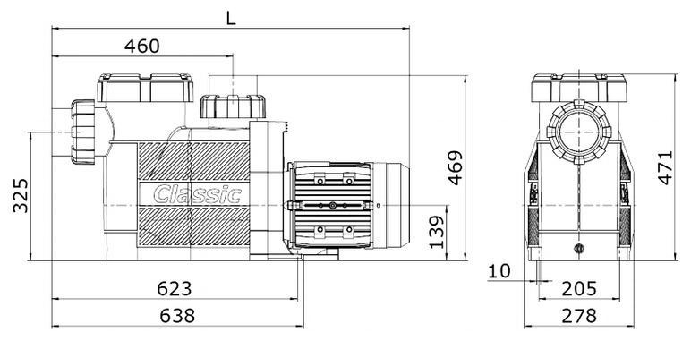 Насос Win Classic XL 80 4.00 кВт 380V