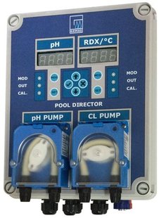 Станция дозировки рН/Redox ECO Pool Director 3л/ч 1 Bar Monoblock с перистальтическими насосами