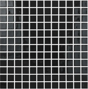 Мозаика стеклянная Negro 25x25 mm