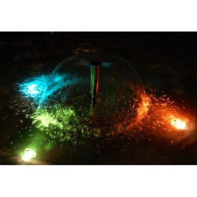Прожектор LED Aquaviva (1 led, 7 Вт, 12 В) RGB для фонтану