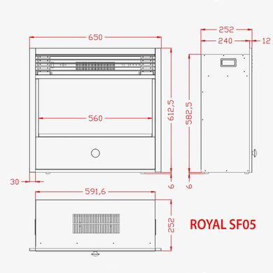 Электрокамин Royal 3D Etna SF05